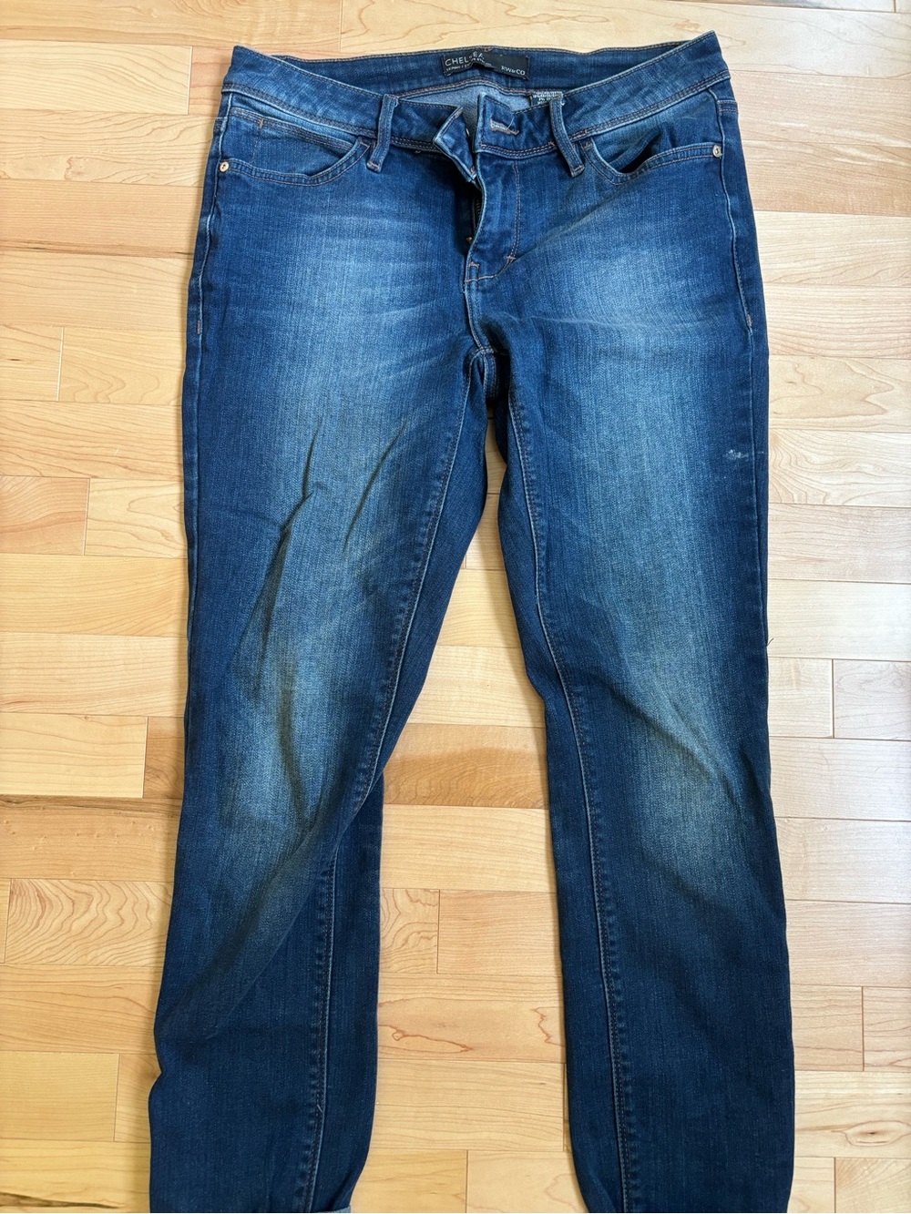 RW&CO. Women's Dark Blue Skinny Jeans